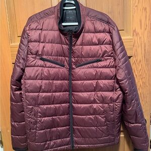 Marc New York Men's Maroon Puffer Jacket